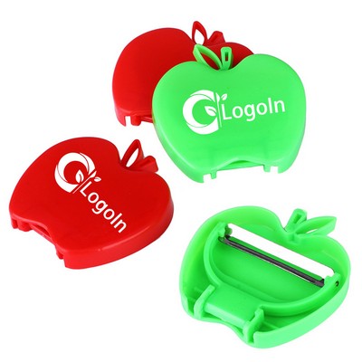 Plastic Vegetable Fruit Apple Shaped Peeler Carbon Paring Knife