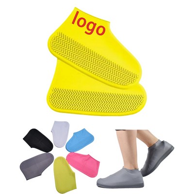 Reusable Silicone Shoe Covers – Waterproof, Non-Slip, Foldable