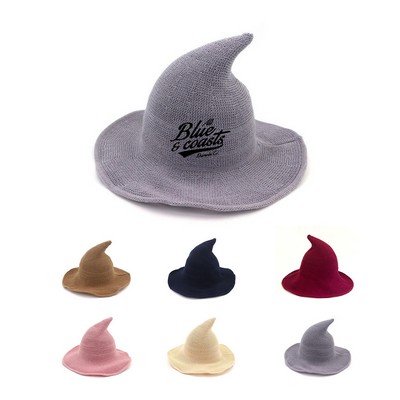 Wool Blend Halloween Witch Hat