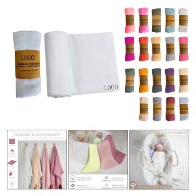 Double Layer Baby Swaddle Blanket