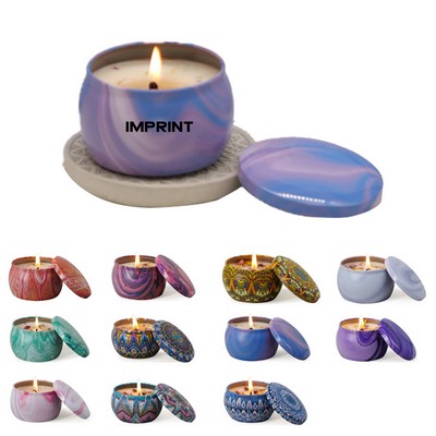 2.5 Oz Natural Soy Wax Scented Candles