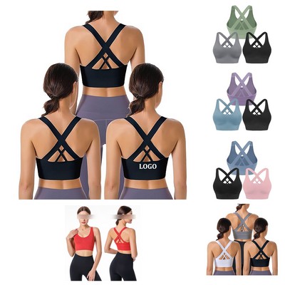 Women's Strappy Sports Bra