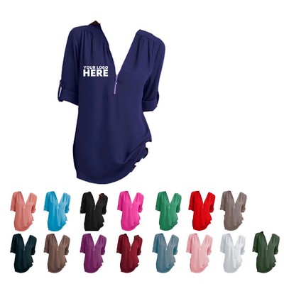 Womens Chiffon Blouse