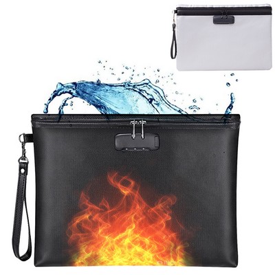 Fireproof Document Bag with Lock