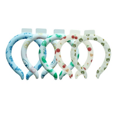 Advanced PCM Cooling Neck Ring - Reusable Heat Relief Tube