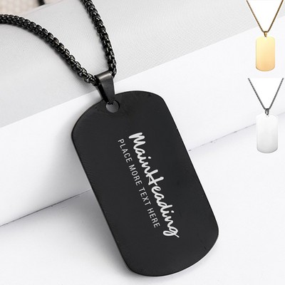 Stainless Steel Pendants Necklace