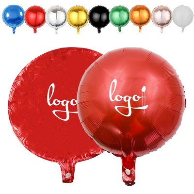 18" Round Aluminum Foil Balloon