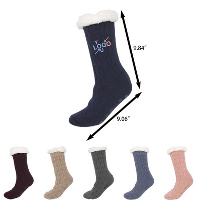 Cozy Fuzzy Sock Slippers