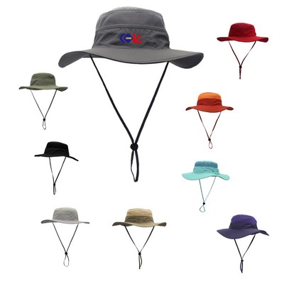 Wide Brim UV Protection Fishing Bucket Hat