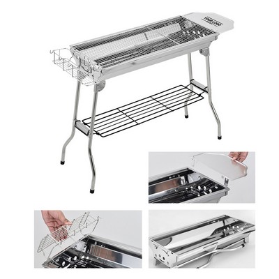 Stainless Steel Folding Barbecue Grill