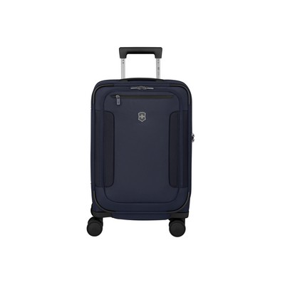 Werks Traveler 7.0, Frequent Flyer Carry-On, 8-Wheel Softside Expandable Cabin Case, Navy Blue