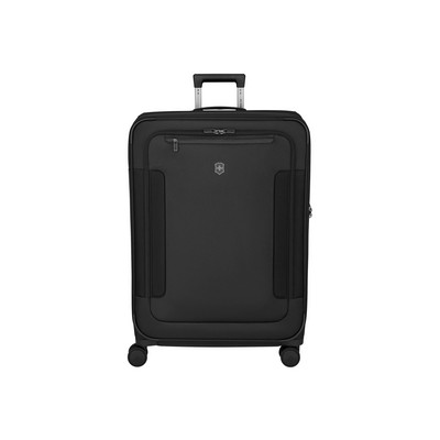Werks Traveler 7.0, Large Case, 8-Wheel Softside Expandable Travel Case, Black