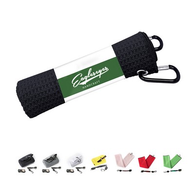 Sporty Microfiber Golf Towel Set