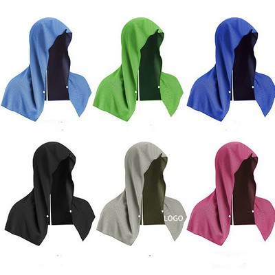 Cooling U-Neck Hooded Towel