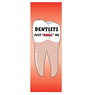 Tooth Panoramic Metal Photo Magnet (1 5/8"x4 5/8")