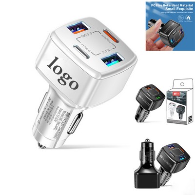 65W Multi-Port Car Charger