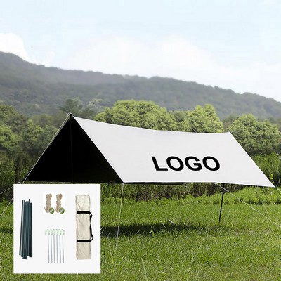 Portable Rain Shelter With Sun Protection