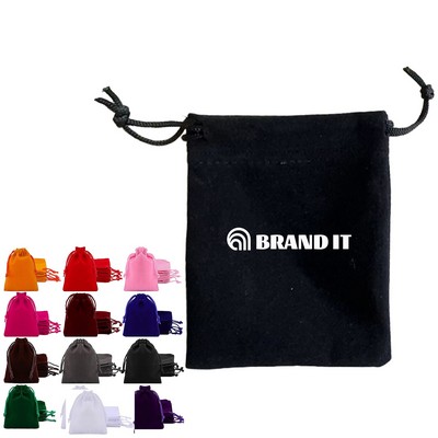 Velvet Drawstring Pouch Gift Bag