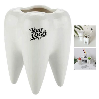 Dental Theme Desk Pen Holder