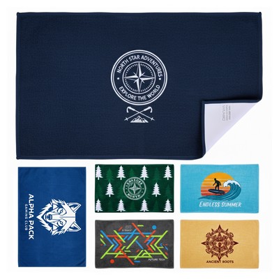 11" X 18" Sublimated 400GSM Cotton Rally Towel