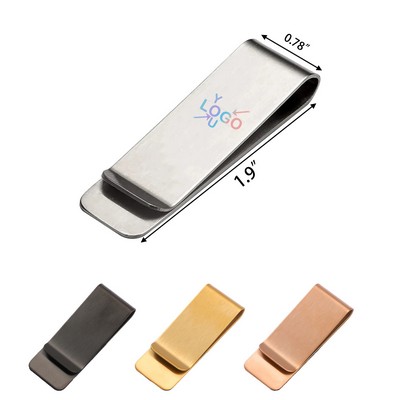 Stainless Steel Cash Clip Holder
