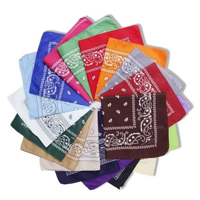 Soft Polyester Square Bandannas(Ocean)