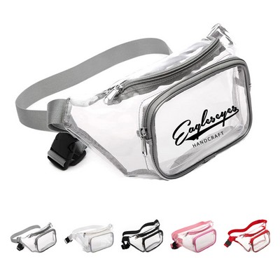 PVC Adjustable Clear Fanny Pack