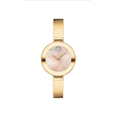 Movado Bold Ladies SS Case Watch