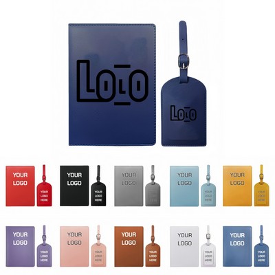 Passport Holder & Luggage Tag Package Set Travel Suits