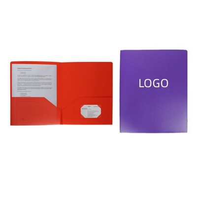 Double-Pocket Portable Folder