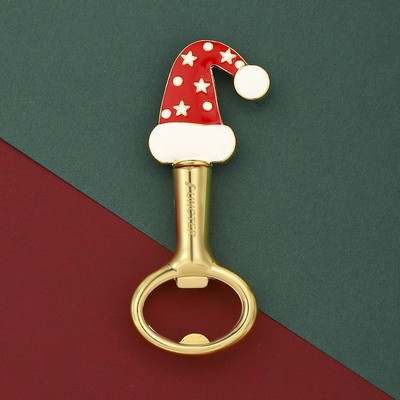 Christmas Hat Bottle Opener