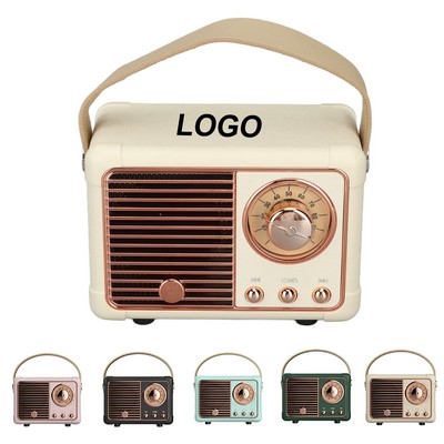 Retro Mini Wireless Bluetooth Speakers Birthday Gifts