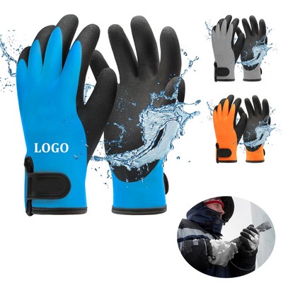 Waterproof Insulated Latex Gloves