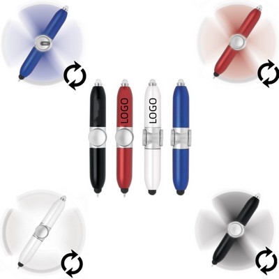 Light Up Fidget Spinner Pen