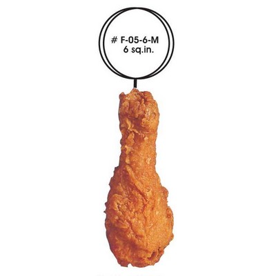 Chicken Leg Executive Magnet w/ Full Magnetic Back (6 Square Inch)