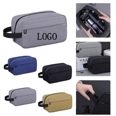 Men's Canvas Travel Toiletry Bag