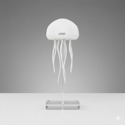 Smart Color Changing Jellyfish Lamp Voice Control Floating LED Night Light Creative