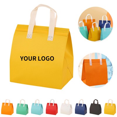 Waterproof Non-Woven Insulation Bag Aluminum Foil Liner Temperature Retention