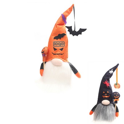 Halloween Pumpkin Doll w/ Light