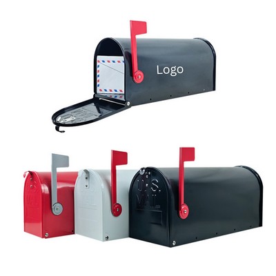 American Homestead T3 Galvanized Steel Post-Mount Mailbox