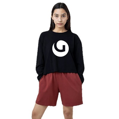 Long Sleeve GD Cropped T-Shirt