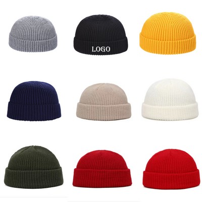 Winter Warm Knitted Melon Skin Hats