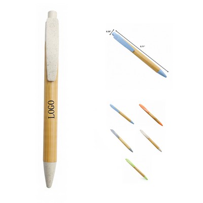 Eco Wheat Straw Bamboo Pen