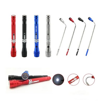 Telescopic Magnetic LED Flashlight