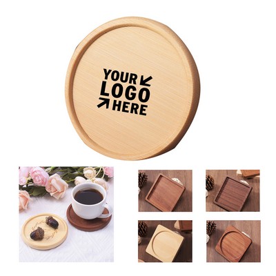 Square Wood Cup Coaster