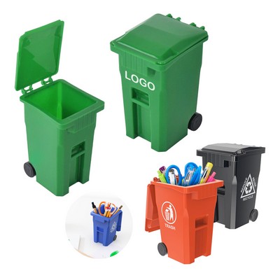 Garbage Trash Bin Pen Holder