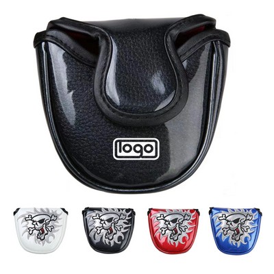 Sleek Pu Leather Golf Club Head Cover