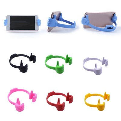 Up Down Adjustable Thumbs Up PP Phone Stand