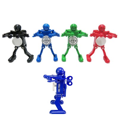 Wind Up Clockwork Dancing Robot Toy