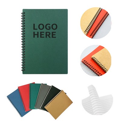 Executive A5 Spiral Notebook with 80 Smooth-Coated Pages